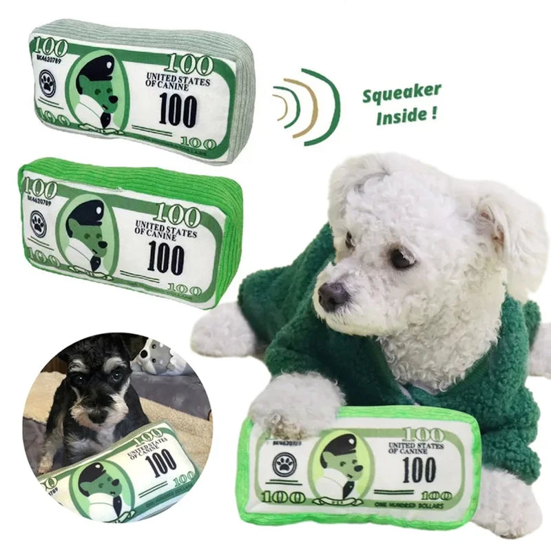 Top Dog Cash Stack – Squeaky Money Toy